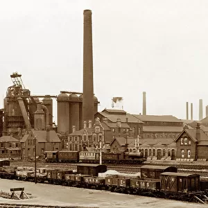 Scunthorpe Frodingham Iron and Steel Works early 1900s