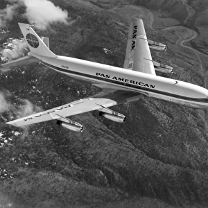 The second Boeing 707-121 N707PA in Pan American markings
