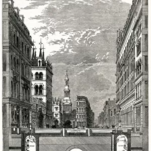 Section of the Holborn Viaduct