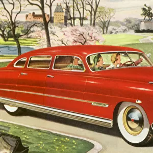 Sedan in a Park Date: 1950