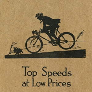Selfridges cycle advertisement by H. L. Oakley