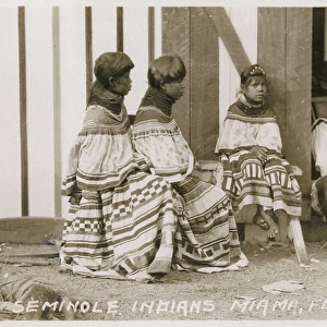 Seminole Indians, Miami, Florida, USA