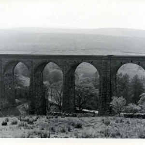 Settle to Carlisle Railway Viaduct, Dent Head, Cumbria