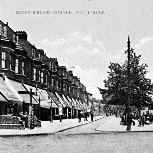 Seven Sisters Corner, Tottenham, North London
