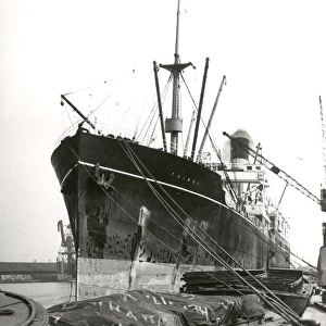 Ship in George V Dock