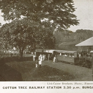 Sierra Leone - Freetown - Cotton Tree Railway Station