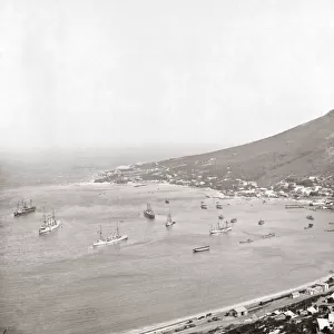 Simons Town, South Africa, circa 1890s. Date: circa 1890s