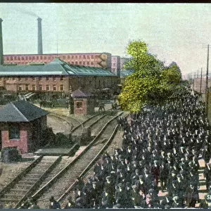 Singer Factory / Postcard