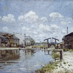 S Metal Print Collection: Alfred Sisley