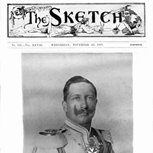 Sketch cover - Kaiser Wilhelm II