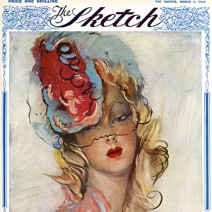 Sketch front cover, Spring Fashion Number 1939