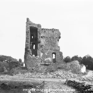 Derelict Sketrick Castle Print, Strangford Lough Derelict Sketrick Castle Print, Strangford Lough
