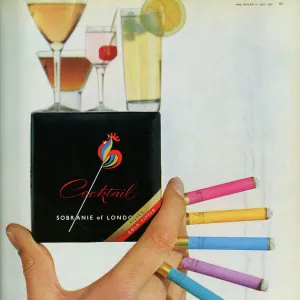 Sobranie cigarettes advertisement, 1963