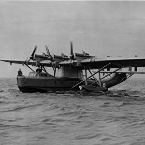 The sole Blackburn RB2 Sydney N241 on the water