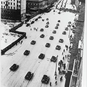 Parada del tanque soviético