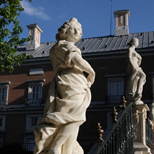 Spain. Royal Palace of Aranjuez. Mythological statues by Seb