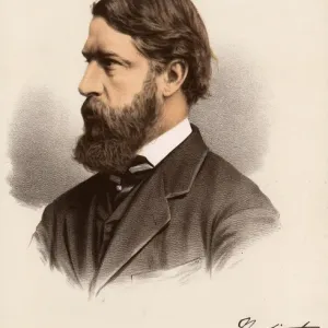 Portrait of Spencer Compton Cavendish, 8th Duke of Devonshire Print