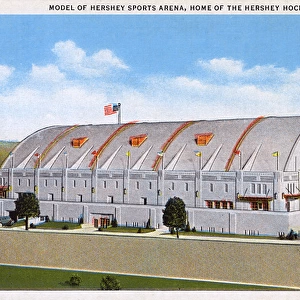 Sports arena, Hershey, Pennsylvania, USA