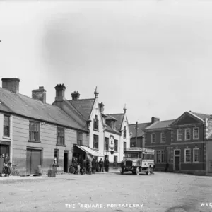 Print of The Square, Portaferry