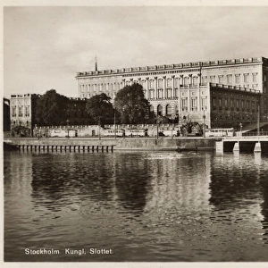 Stockholm, Sweden - Royal Academy, the Royal Palace