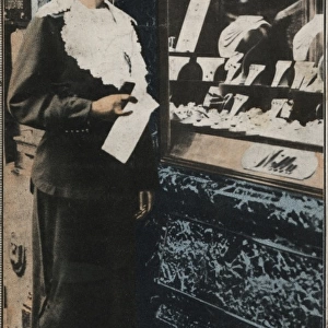 Suffragette Christabel Pankhurst Shopping in Paris