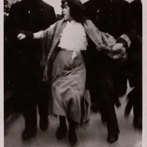 Suffragette Arrest, Palace Yard, 13th February 1907 Print