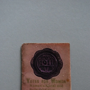 Suffragette W. S. P. U Calendar 1911
