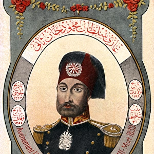 Sultan Mahmud II - ruler of the Ottoman Turks