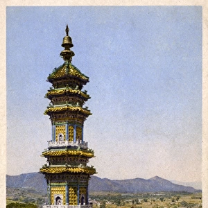 Summer Palace - Beijing, China - Yuan Ming Yuan Pagoda