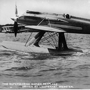 Supermarine S5 N219 under tow in the Solent