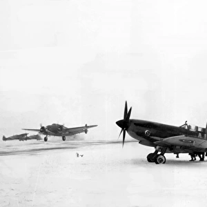 Supermarine Spitfire XVIe of Canadian No421 Squadron, R