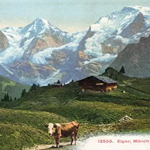 Swiss Scenery - Eiger, Monch and Jungfrau
