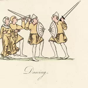 Sword dancing, 9th century