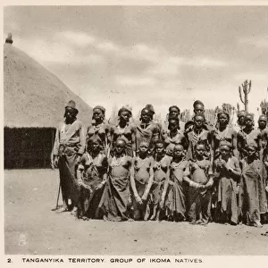 Tanganyika (Tanzania) - East Africa - Group of Ikoma People