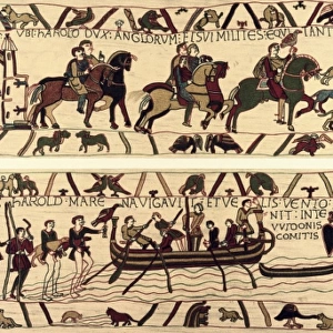 Tapestry of Bayeux. The complete tapestry depicts