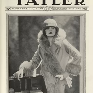 Tatler front cover featuring Tallulah Bankhead, 1925