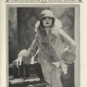 Tallulah Bankhead Print, 1925 Tatler Front Cover Tallulah Bankhead Print, 1925 Tatler Front Cover