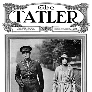 Tatler cover - Henry Ainley and his new wife