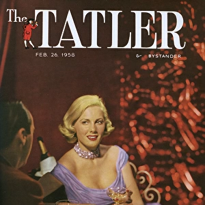 Tatler cover - London nightlife, 1958