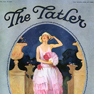 The Tatler Summer Number front cover by Lewis Baumer
