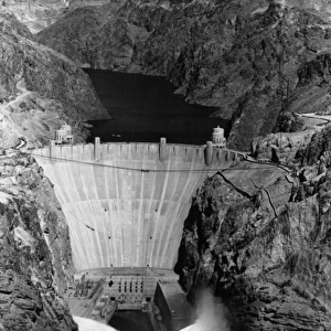 Testing the Hoover Dam, Nevada, USA