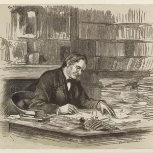 Thomas Henry Huxley Print, 1825-1895 Thomas Henry Huxley Print, 1825-1895