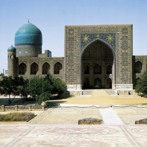 Uzbekistan Glass Coaster Collection: Uzbekistan Heritage Sites