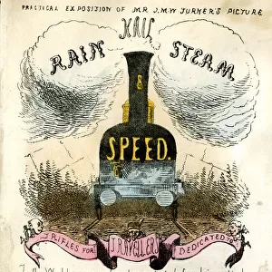 Title page, Hail, Rain, Steam and Speed by an Old Stoker