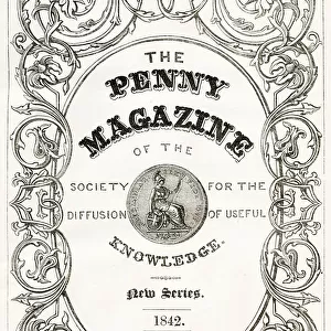 Title page, The Penny Magazine of the SDUK, 1842