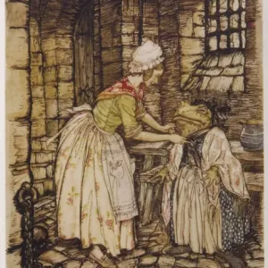 Toad in Disguise Print, 1908 Toad in Disguise Print, 1908