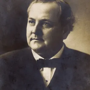 Tom L Johnson Print, circa 1905 Tom L Johnson Print, circa 1905