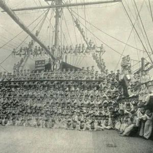 Training Ship Exmouth, full crew