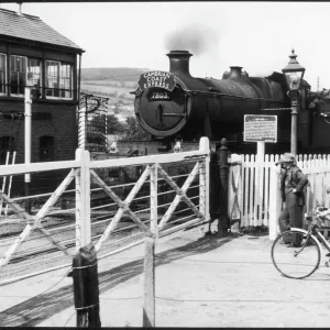 Cambrian Coast Express Print at Llanbadarn Crossing Cambrian Coast Express Print at Llanbadarn Crossing