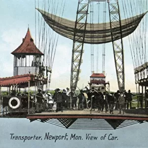 The Transporter at Newport, Monmouthshire, Wales